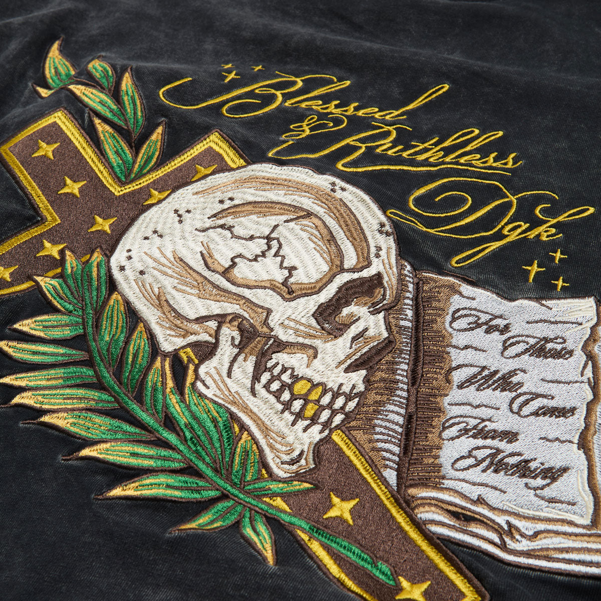 DGK Testament Knit T-Shirt - Black image 4
