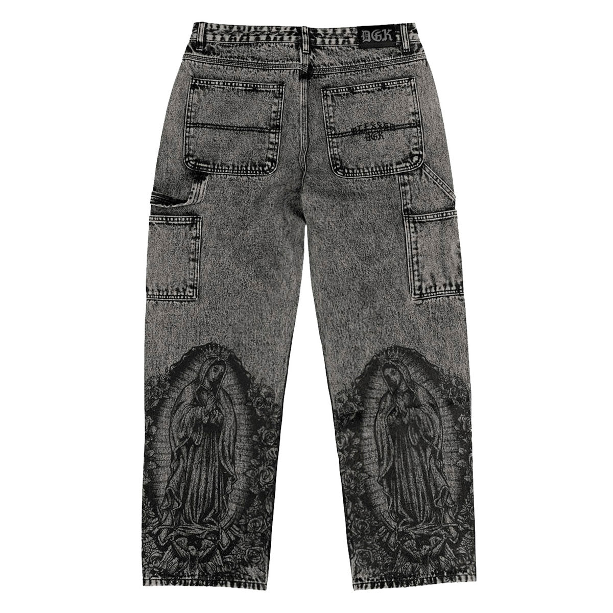DGK Guadalupe Denim Jeans - Washed Black image 2