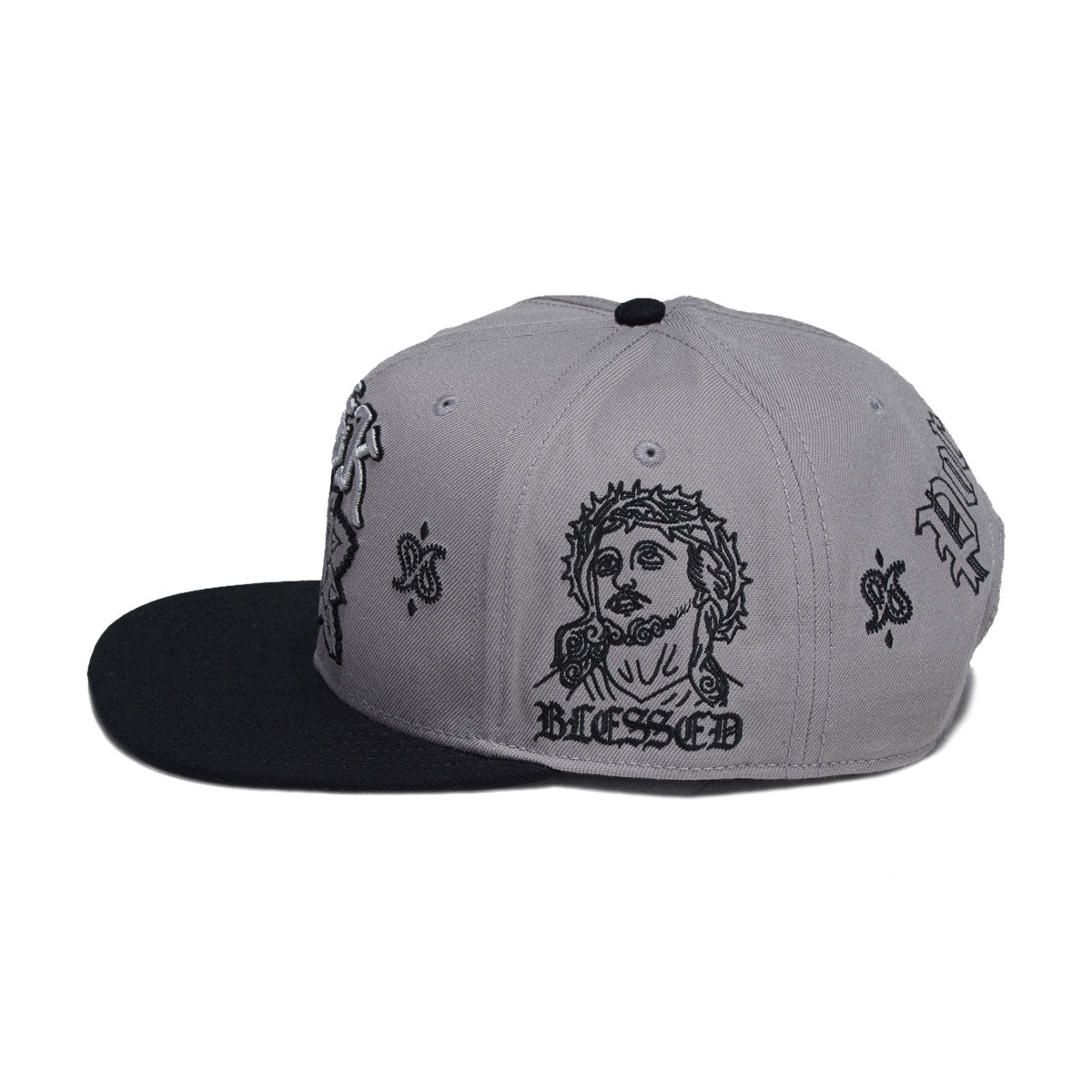 DGK Amor Snapback Hat - Gray image 3