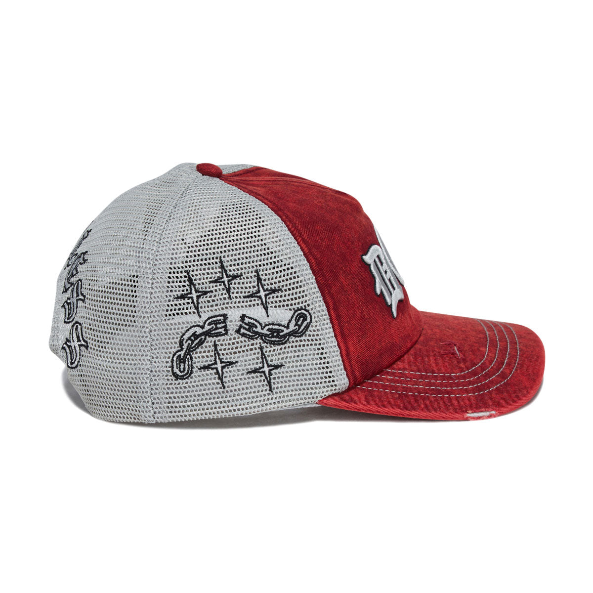 DGK Perro Trucker Hat - Burgundy image 4