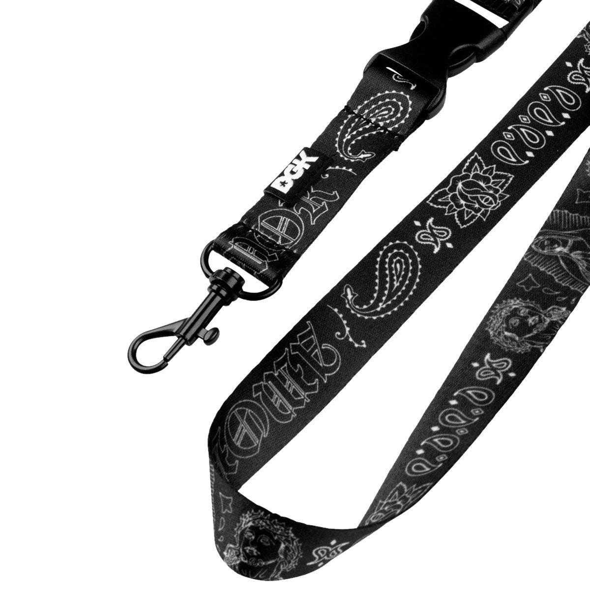DGK Sacramento Lanyard - Black image 2