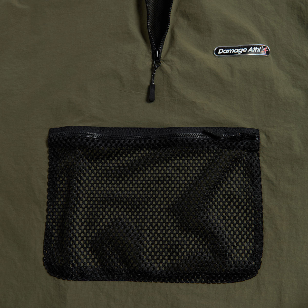 Damage Tundra 1/4 Zip Jacket - Military Green image 4