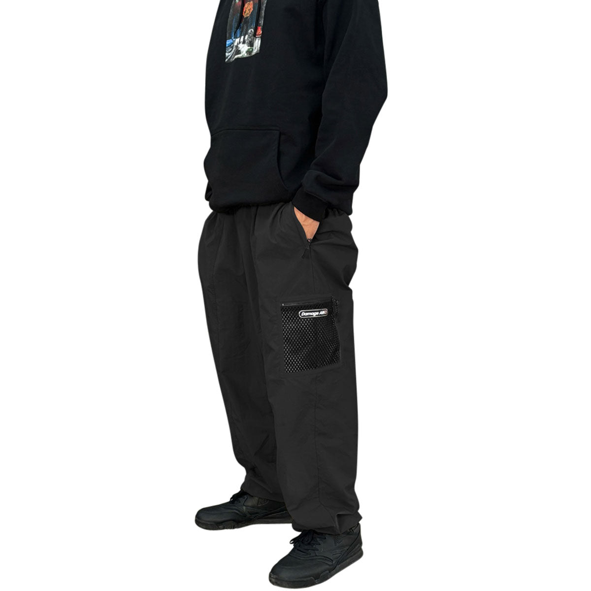 Damage Tundra Track Pants - Black image 5