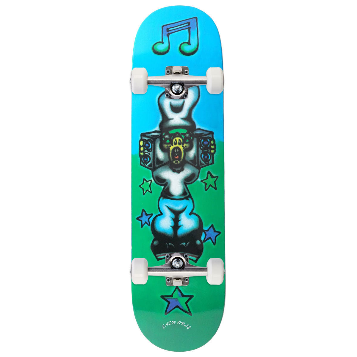 Cash Only Blasta Skateboard Complete - 8.125