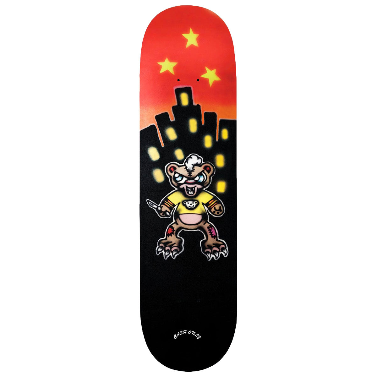 Cash Only Nightmare Skateboard Deck - 8.375