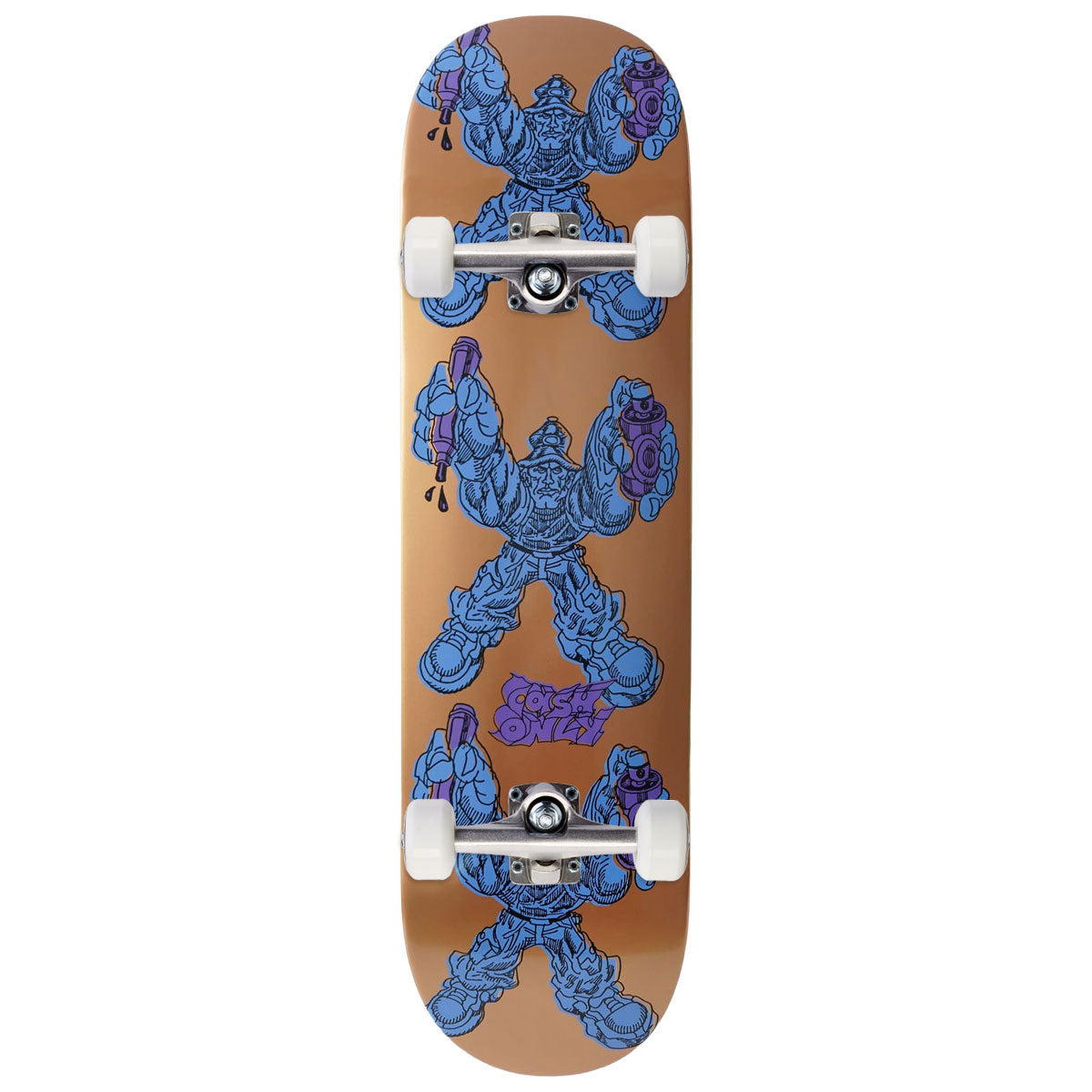 Cash Only Vandal Skateboard Complete - 8.50