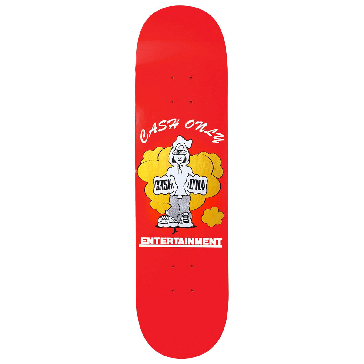 Cash Only Knuckles Skateboard Deck - 8.25