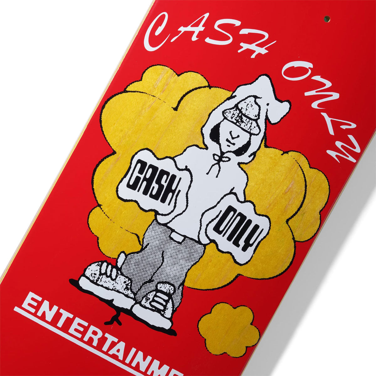 Cash Only Knuckles Skateboard Deck - 8.25