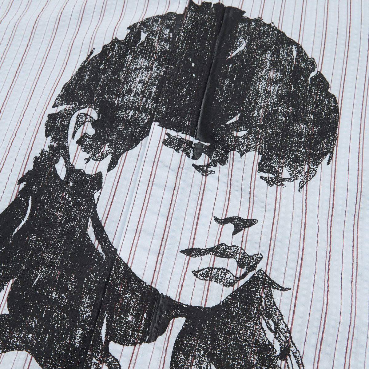 Hoddle Merch Long Sleeve Shirt - Stripe Seersucker image 3