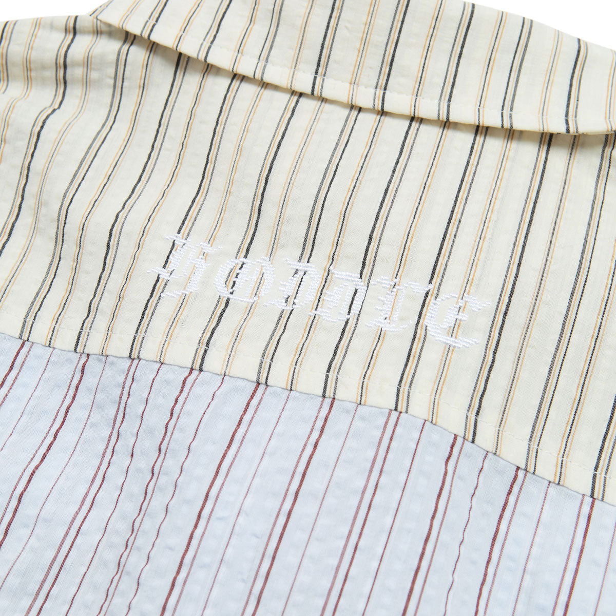 Hoddle Merch Long Sleeve Shirt - Stripe Seersucker image 4