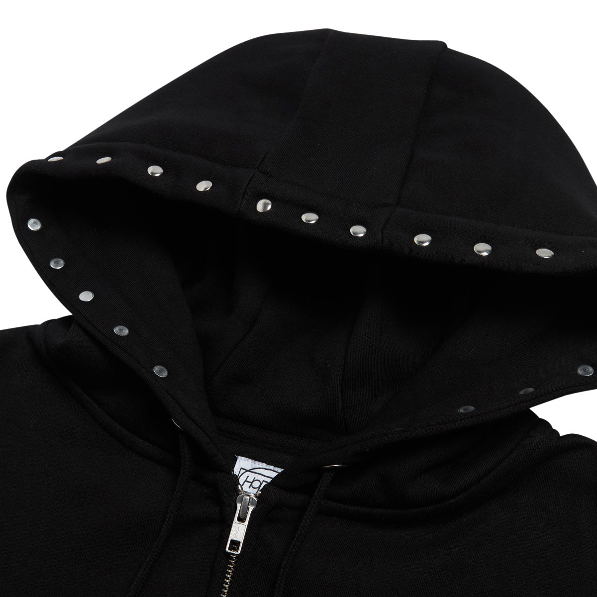 Hoddle Smoker Stud Hoodie - Black image 3