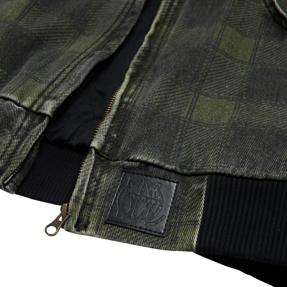 Hoddle Hooded Quilted Denim Jacket - Plaid image 4
