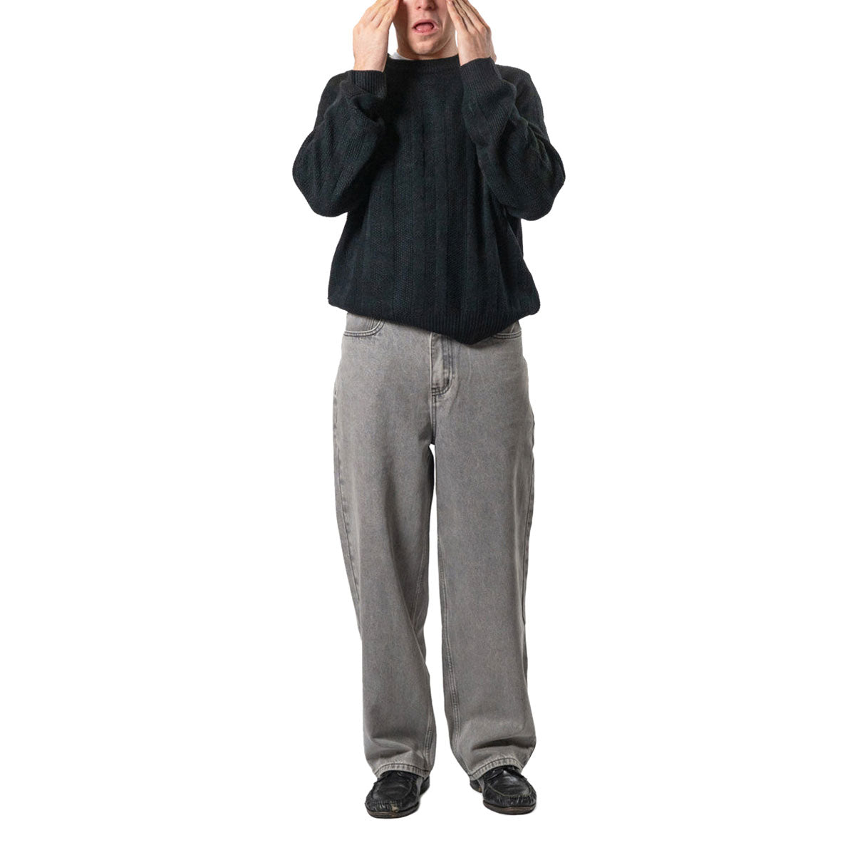 Hoddle Ranger Jeans - Light Wash Grey image 5