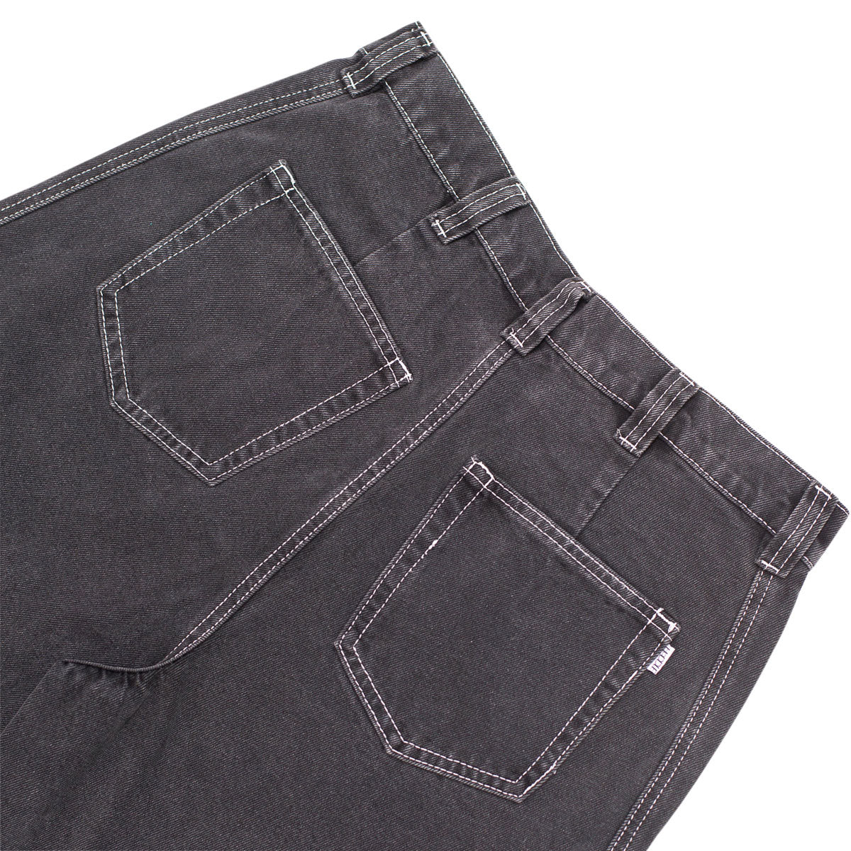 Hoddle Denim Bermuda Shorts - Washed Black image 4