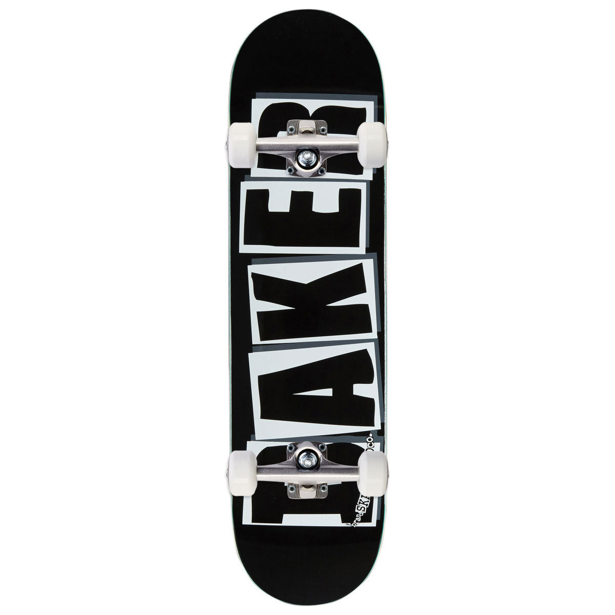 Baker Brand Logo Skateboard Complete - Black/White - 8.125