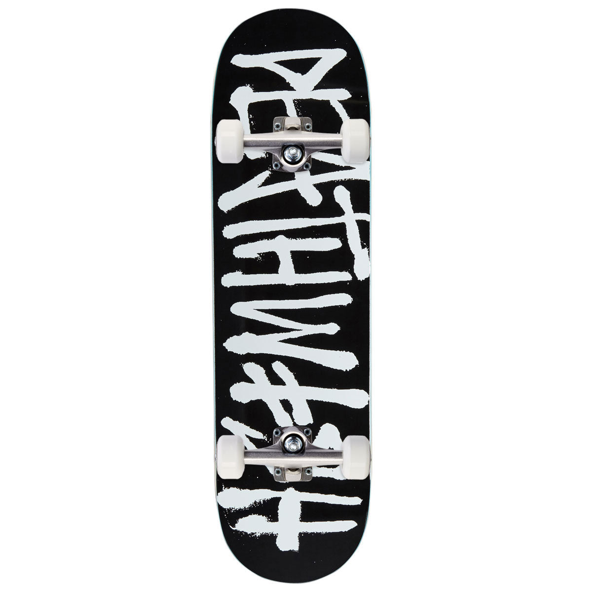 Deathwish Deathspray Skateboard Complete - Black/White - 8.75