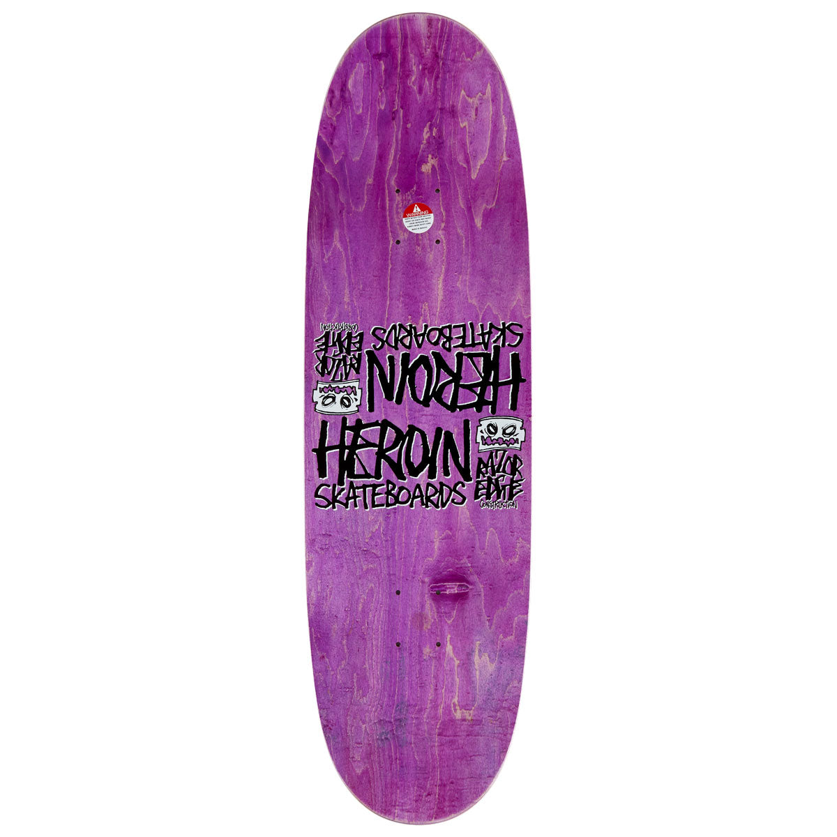 Heroin Merged Anatomy RazorEgg Skateboard Deck - 9.25