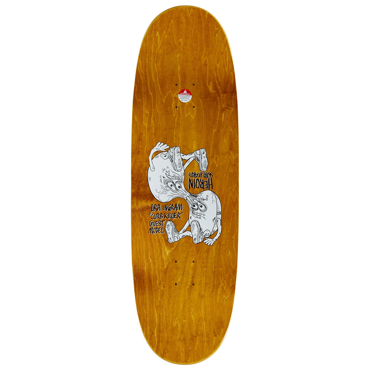 Heroin Curb Killer 9 Merged Skateboard Deck - 10.00