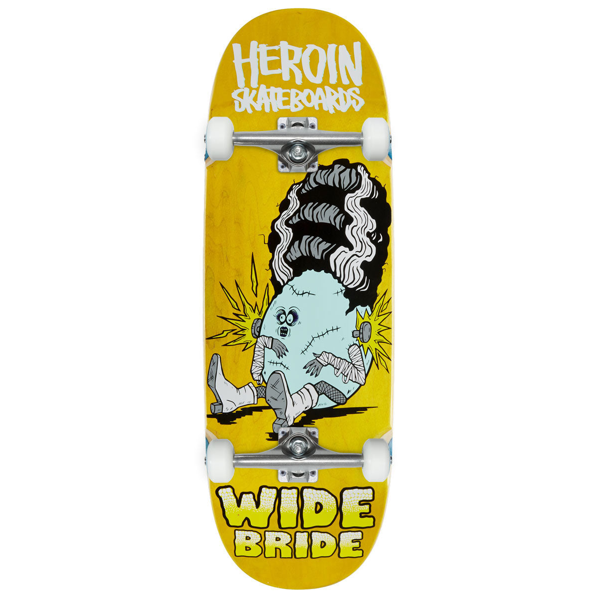 Heroin Wide Bride Skateboard Complete - 10.40