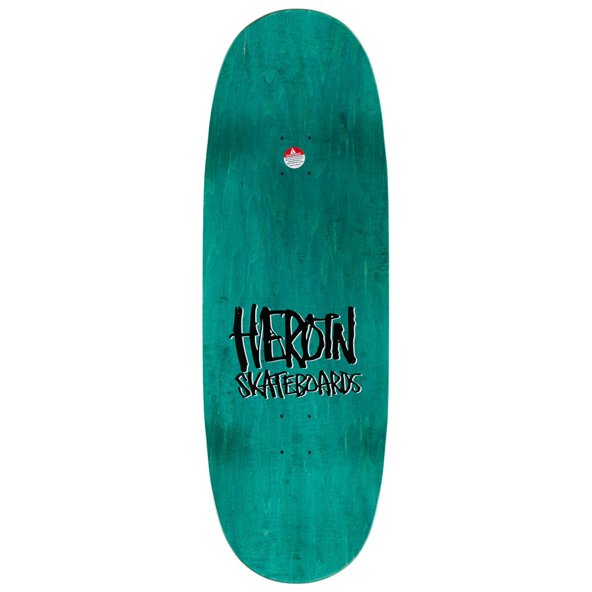 Heroin Swampy Egg Skateboard Deck - 11.00
