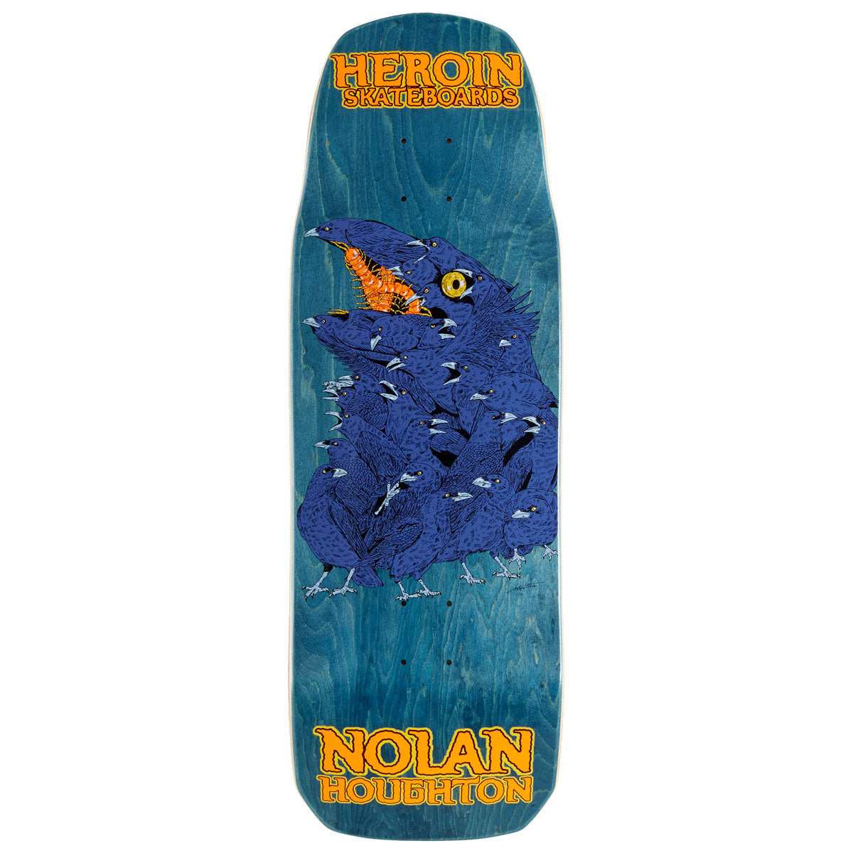 Heroin Nolan Houghton Crow Skateboard Deck - 9.90