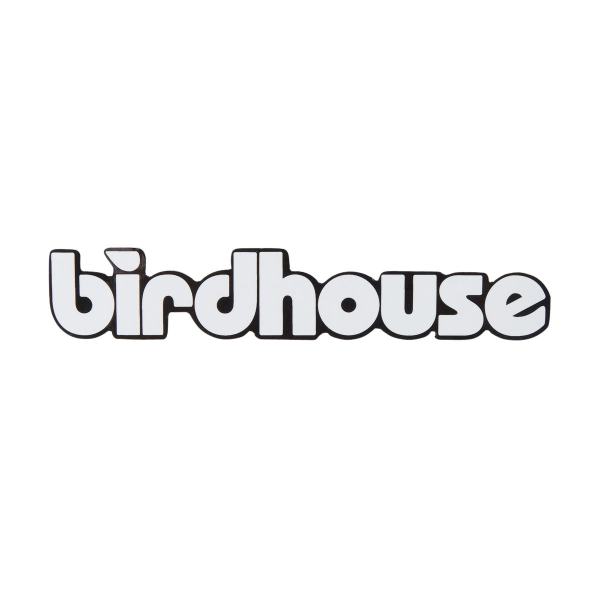 Birdhouse Logo Sticker - White image 1