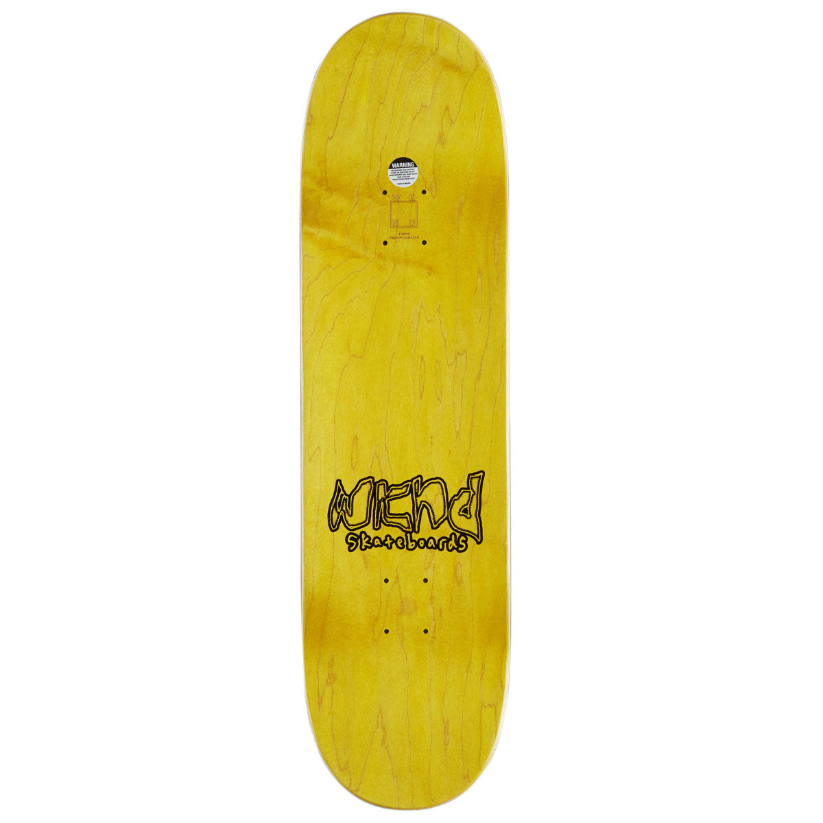 WKND Alive + Well Tanner Burzinski MC Skateboard Complete - Glitter Fleck - 8.58