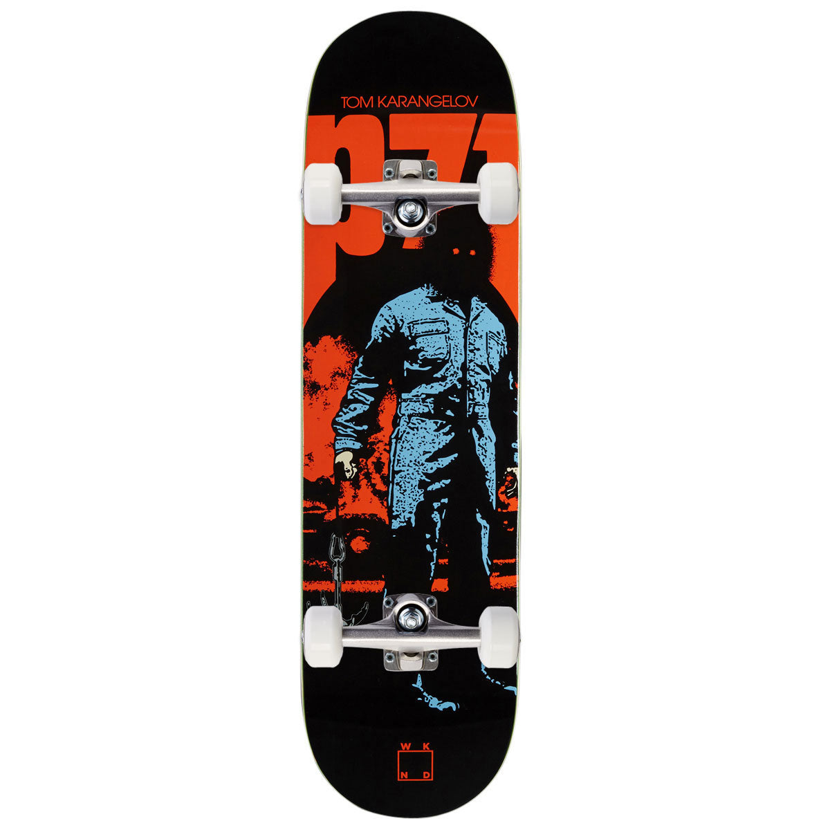 WKND P71 Tom Karangelov WB Skateboard Complete - Metallic Ink - 8.25