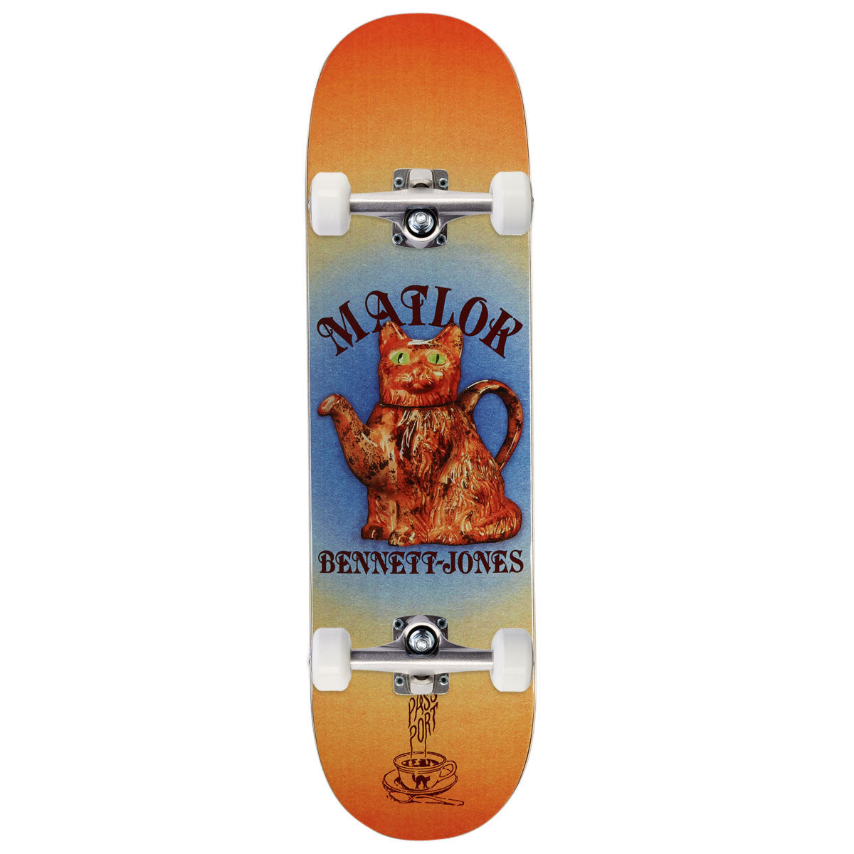 Passport Matlok Teapot Skateboard Complete - 8.50