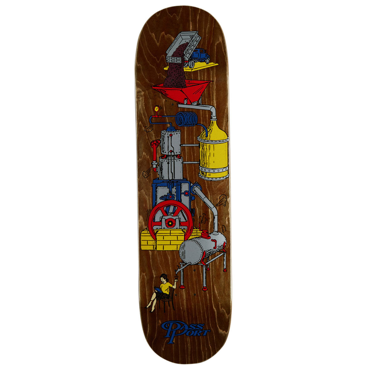 Passport Minimal Output Series Cask Strength Skateboard Deck - 8.125