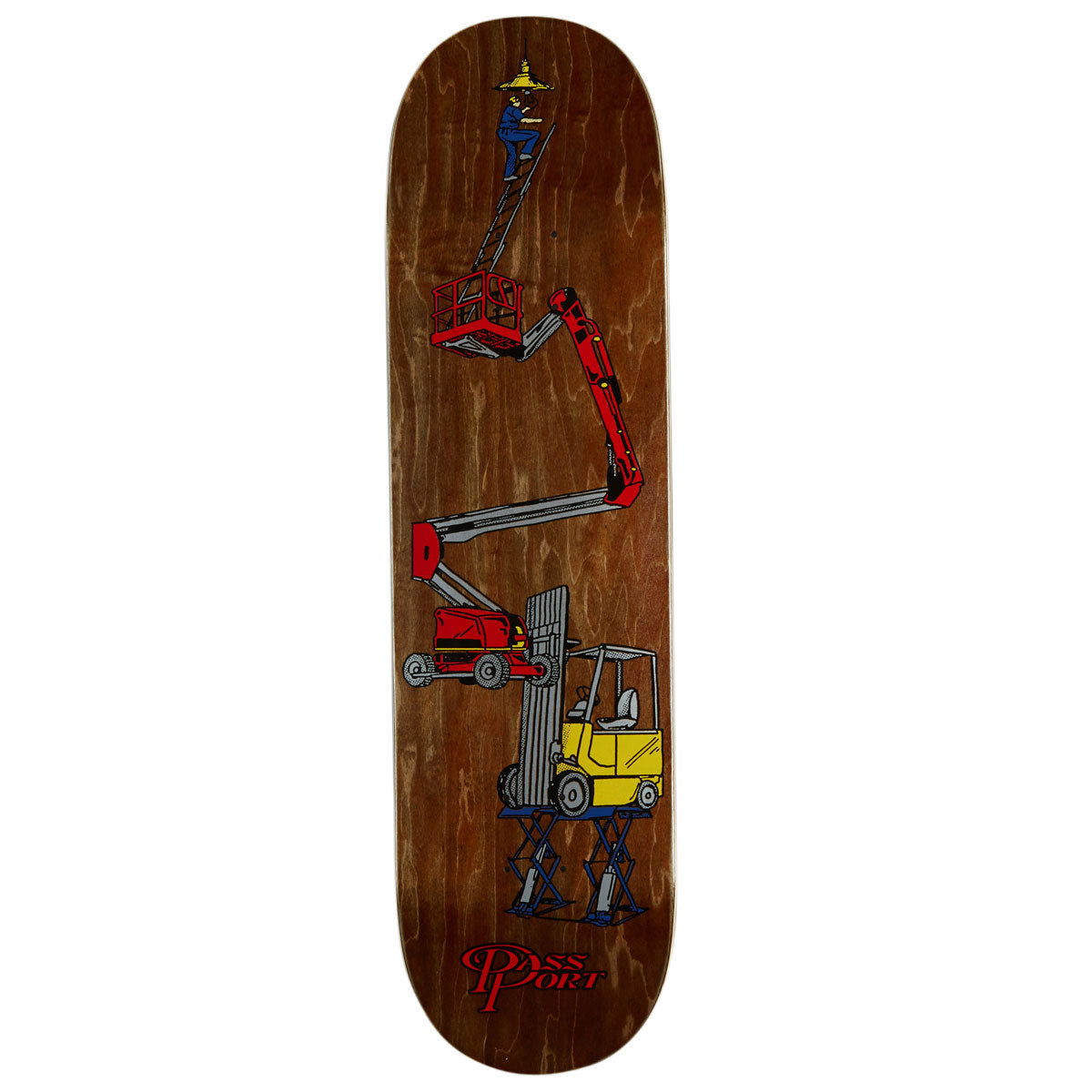 Passport Minimal Output Series Cherry Pick Skateboard Deck - 8.25
