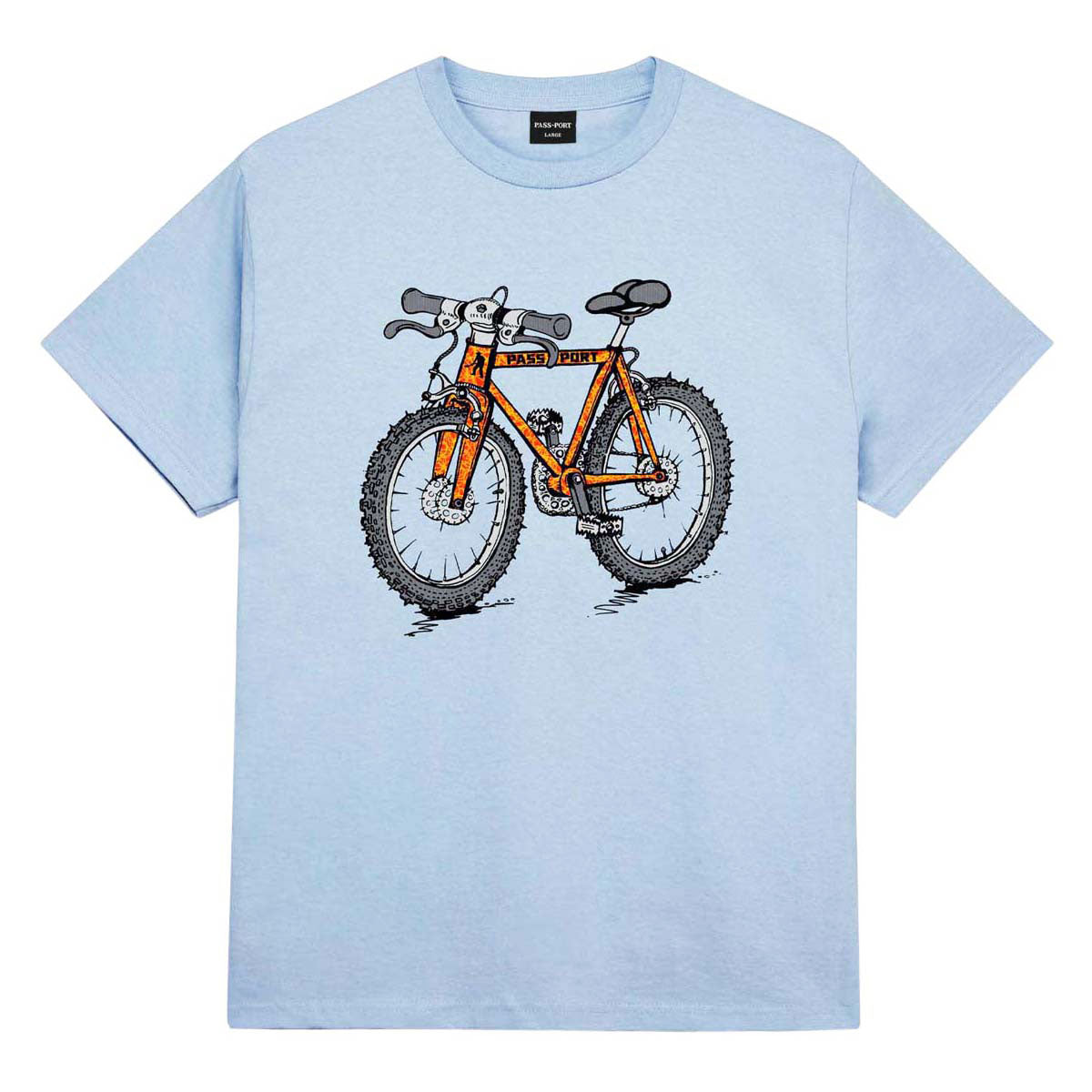 Passport One Speed T-Shirt - Stonewash Blue image 1