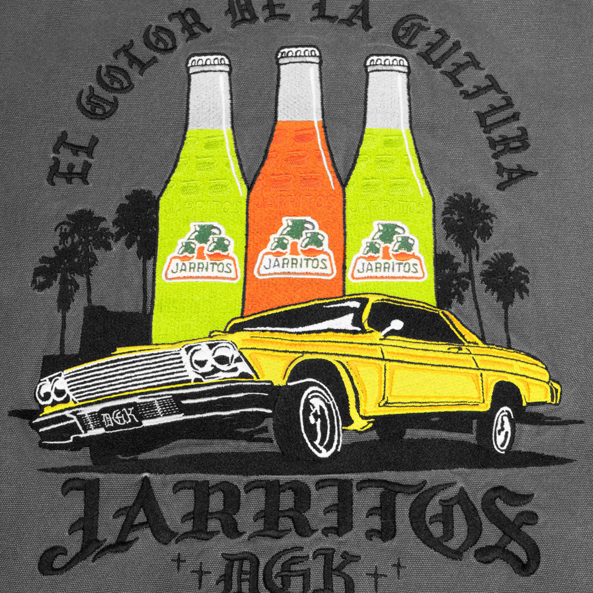 DGK x Jarritos Ice Cold Jacket - Washed Black image 3