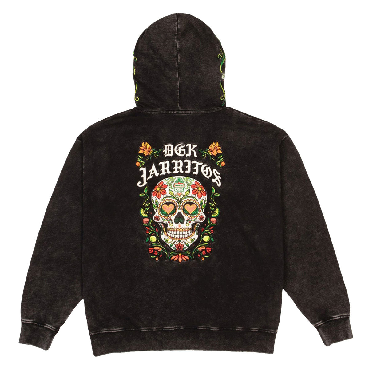 DGK x Jarritos Sabor Hoodie - Washed Black image 2