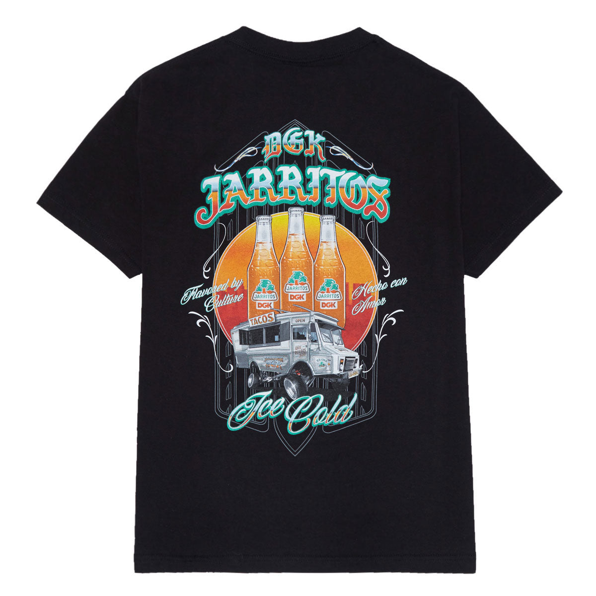 DGK x Jarritos Ice Cold T-Shirt - Black image 2