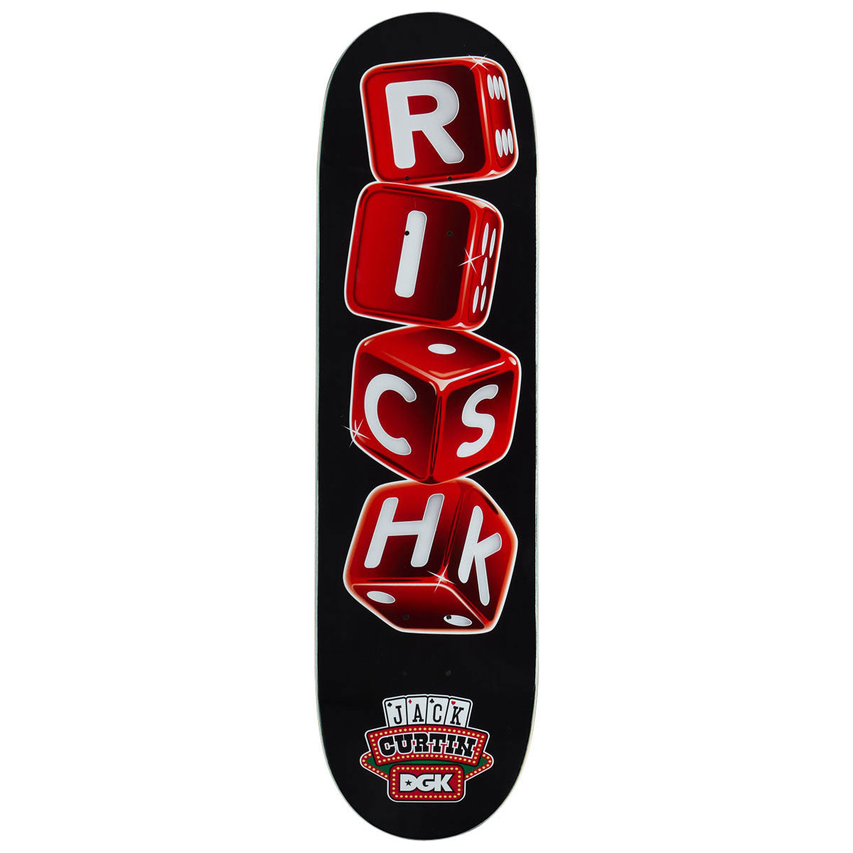 DGK Risk Curtin Skateboard Deck - 8.38