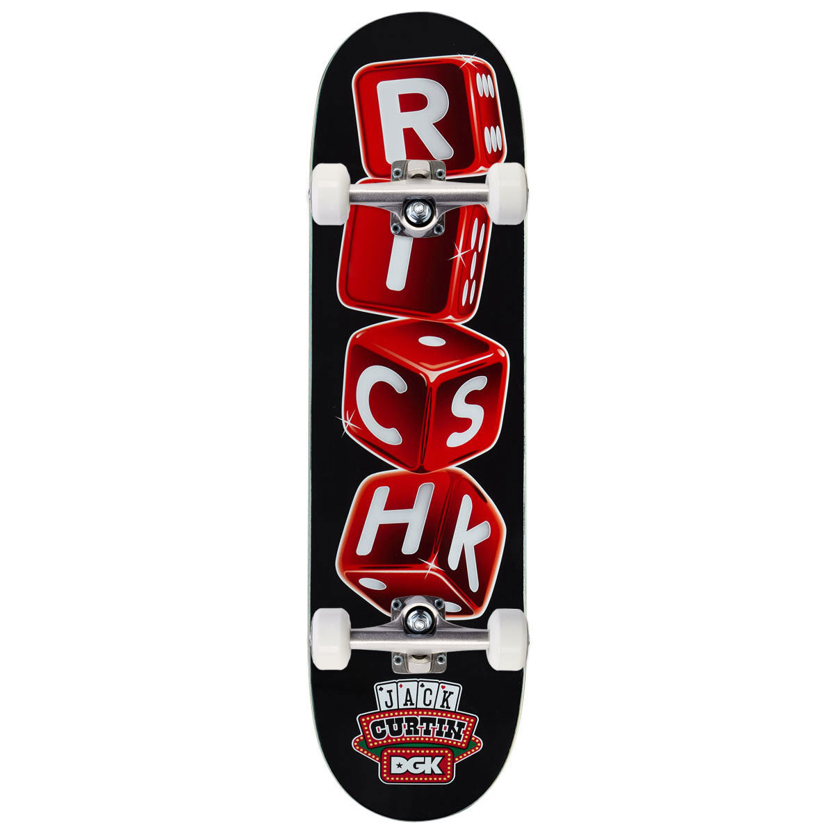 DGK Risk Curtin Skateboard Complete - 8.38