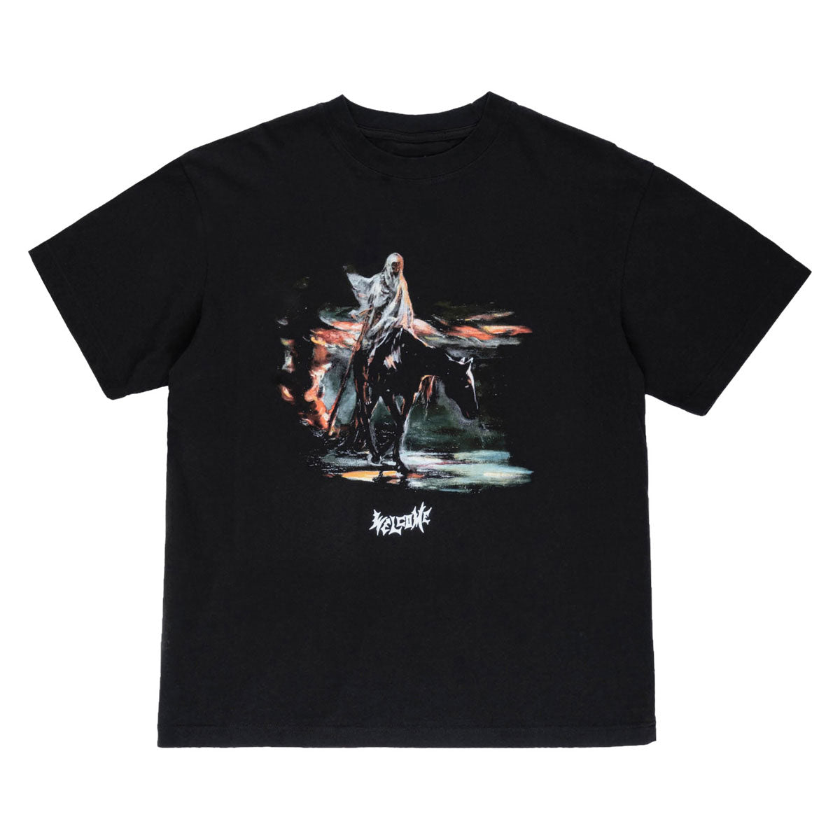 Welcome Horseman T-Shirt - Black image 1