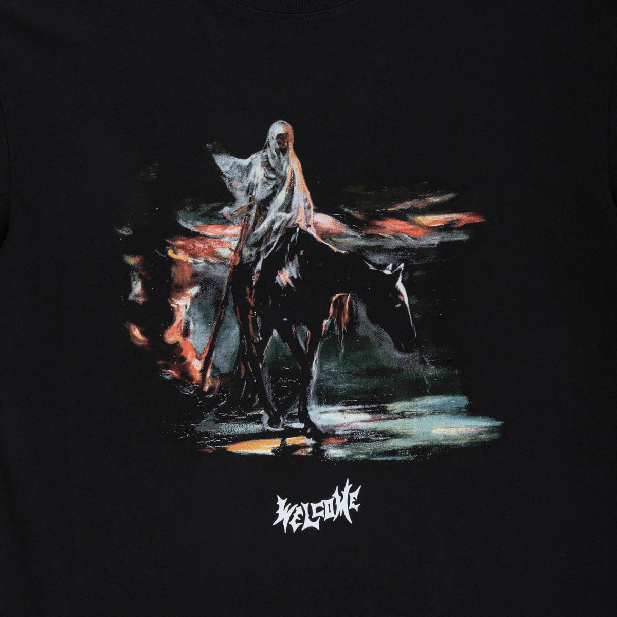 Welcome Horseman T-Shirt - Black image 2