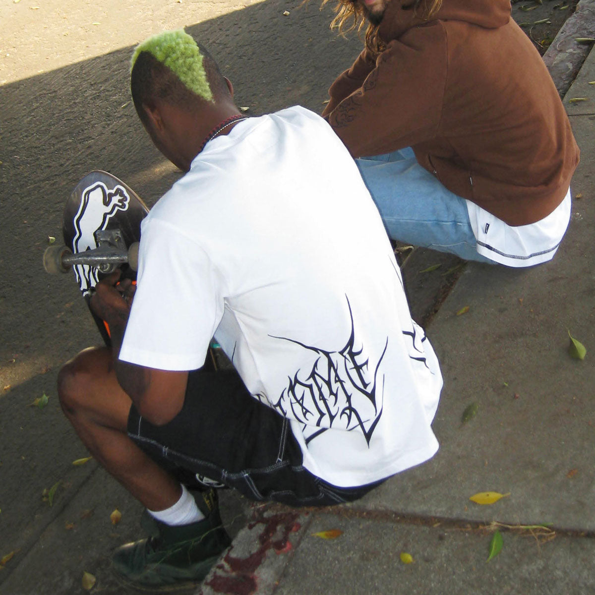Welcome Vital Garment-Dyed T-Shirt - White image 2