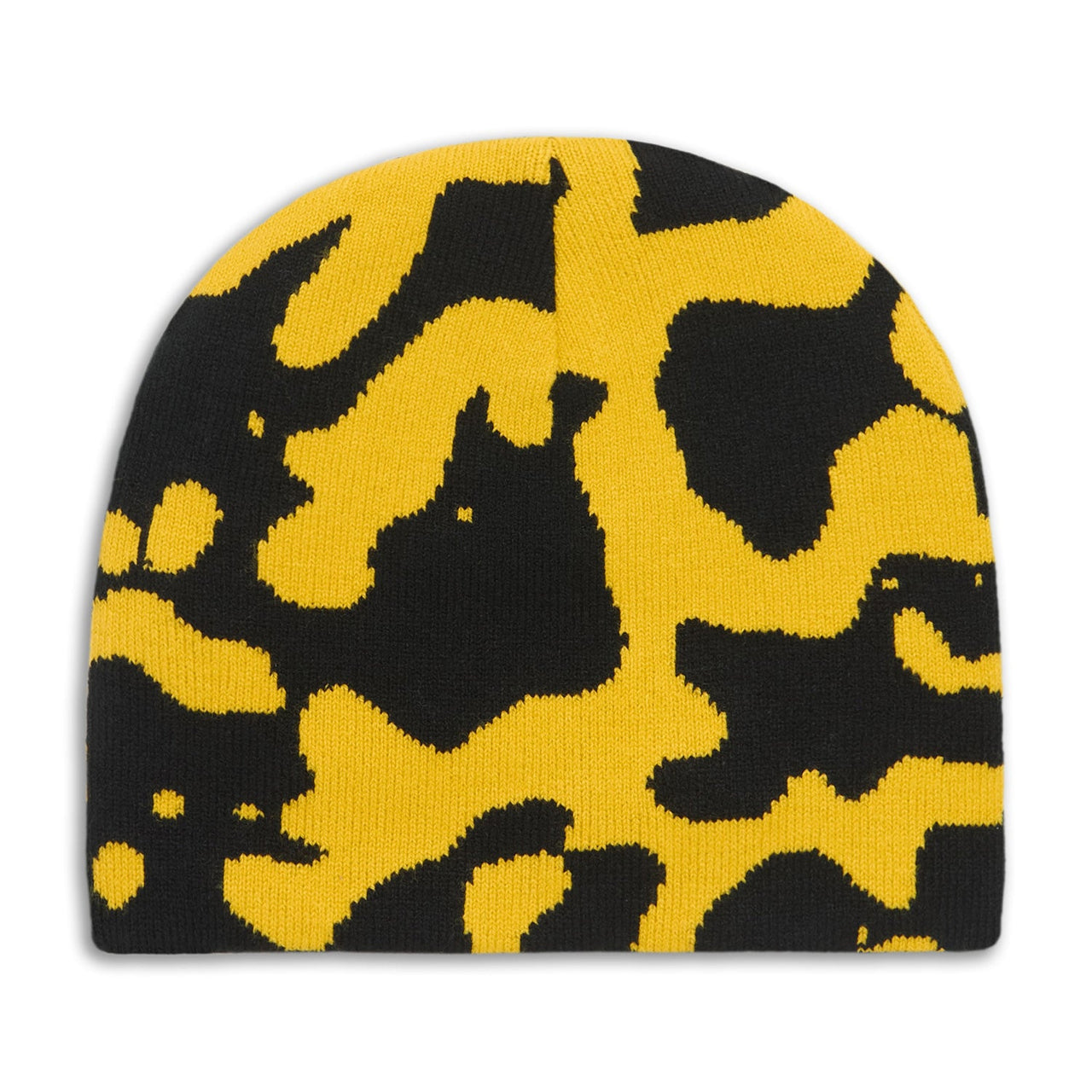 CCS Reversible Amphibian Skully Beanie - Yellow/Black image 4