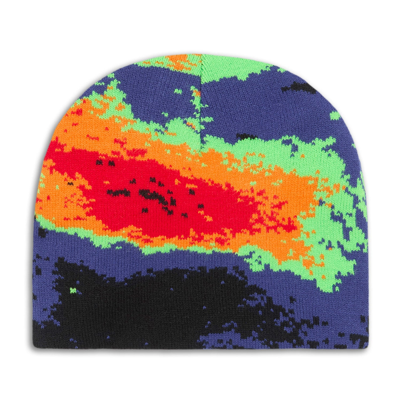 CCS Reversible Forecast Skully Beanie - Hurricane Blue image 4