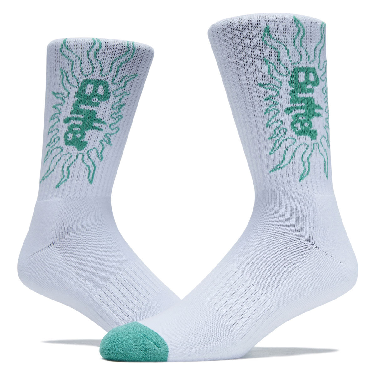 Butter Goods Solar Socks - White image 2