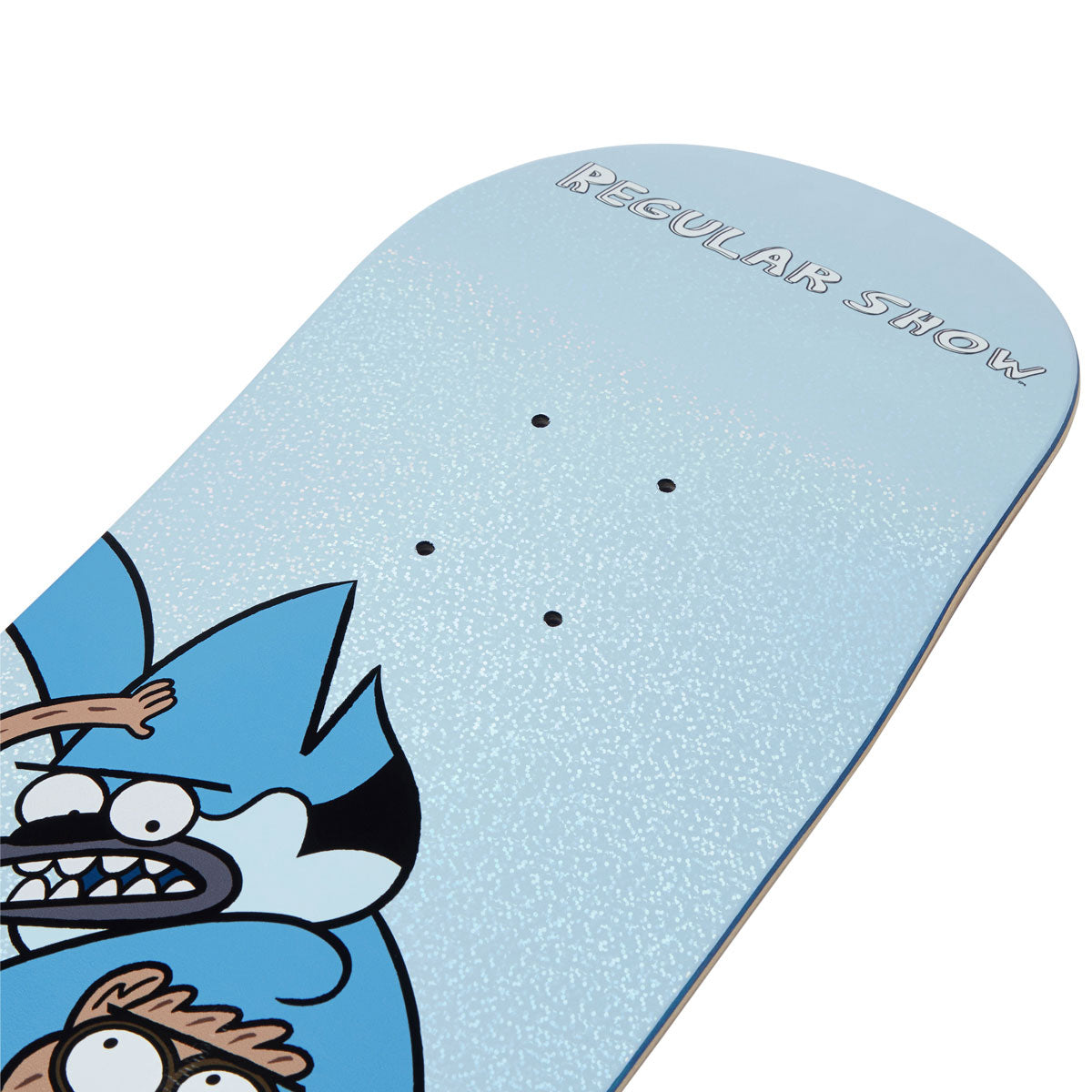 Welcome x Regular Show Fight Skateboard Complete - Black/Prism Foil - 8.25