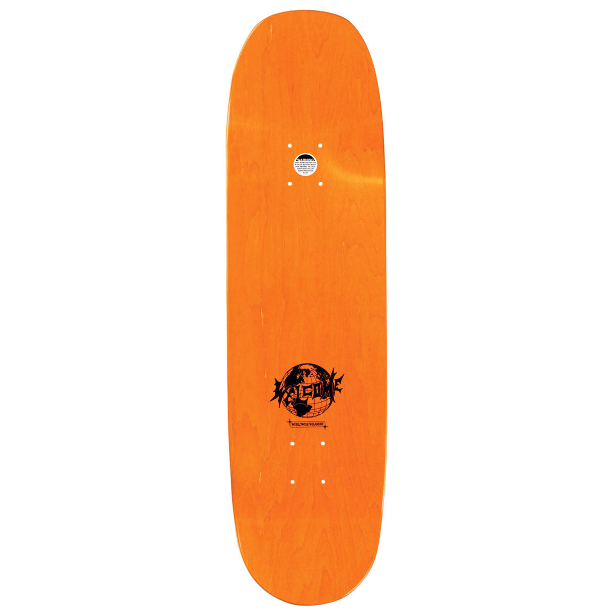 Welcome Cherubs Evan Mock On Moontrimmer 2.0 Skateboard Deck - Black/White - 8.60