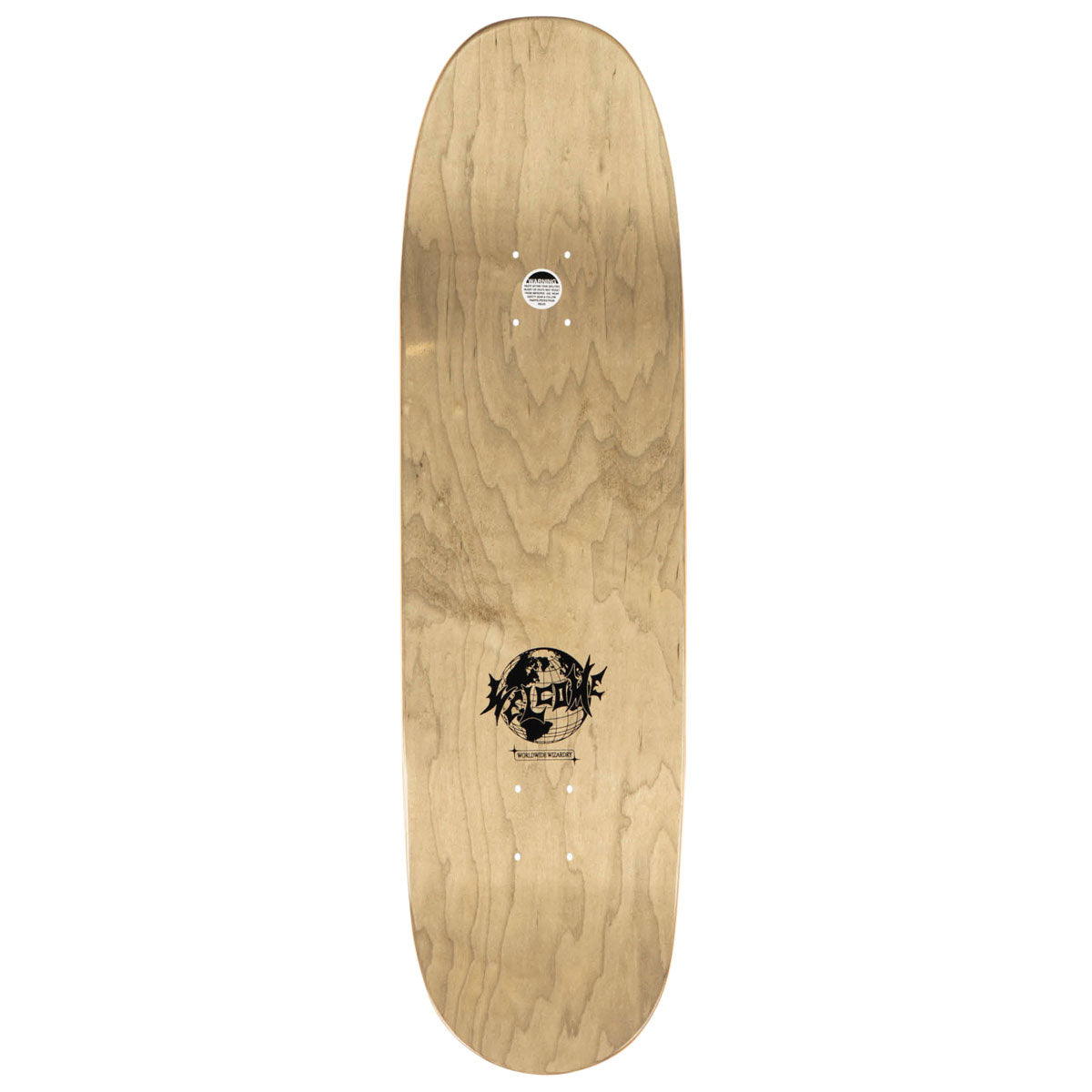 Welcome Flail Ryan Reyes On Baculus 2.0 Skateboard Deck - Highlighter Lime/Red - 9.00