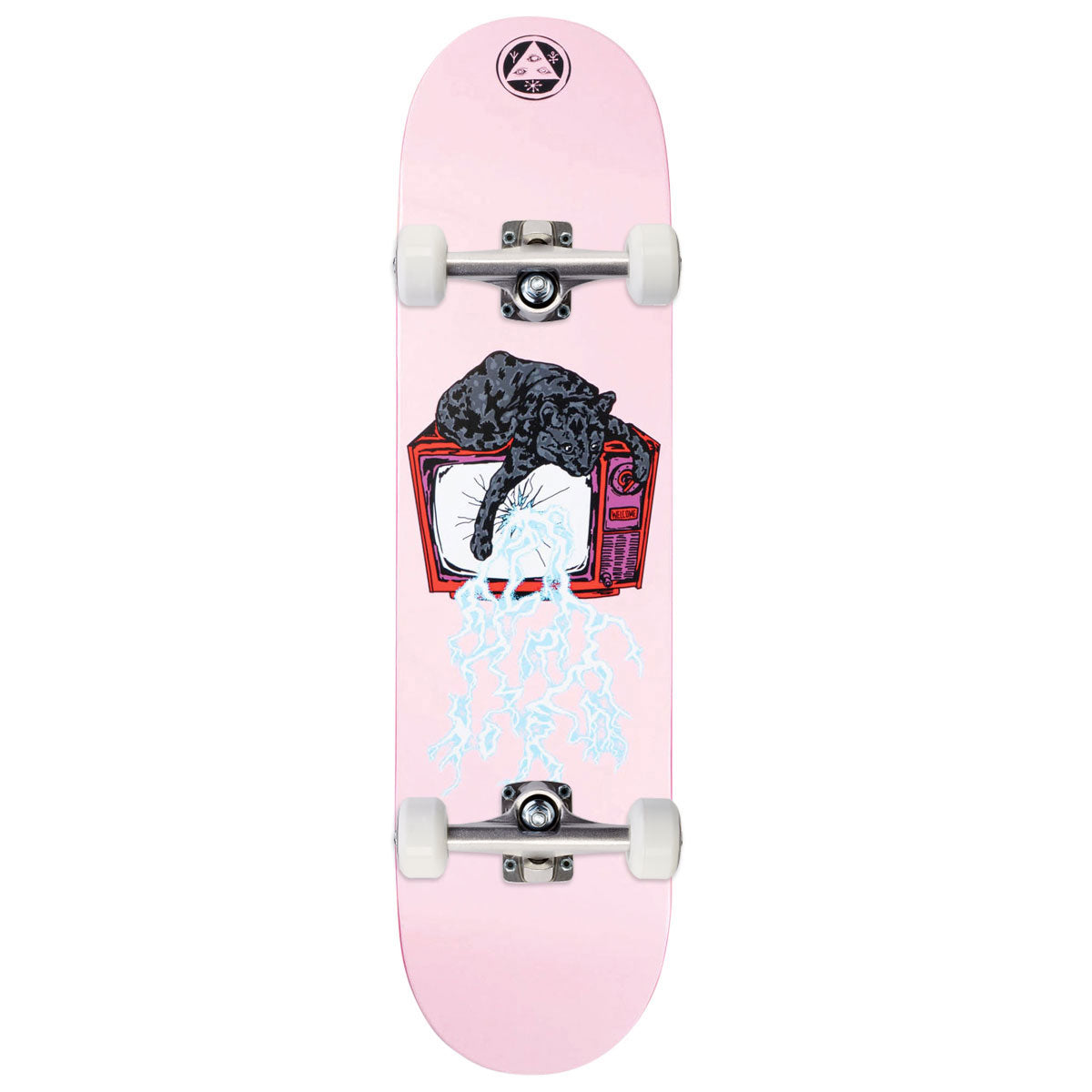 Welcome Static Nora Vasconcellos Skateboard Complete - Pink - 8.25