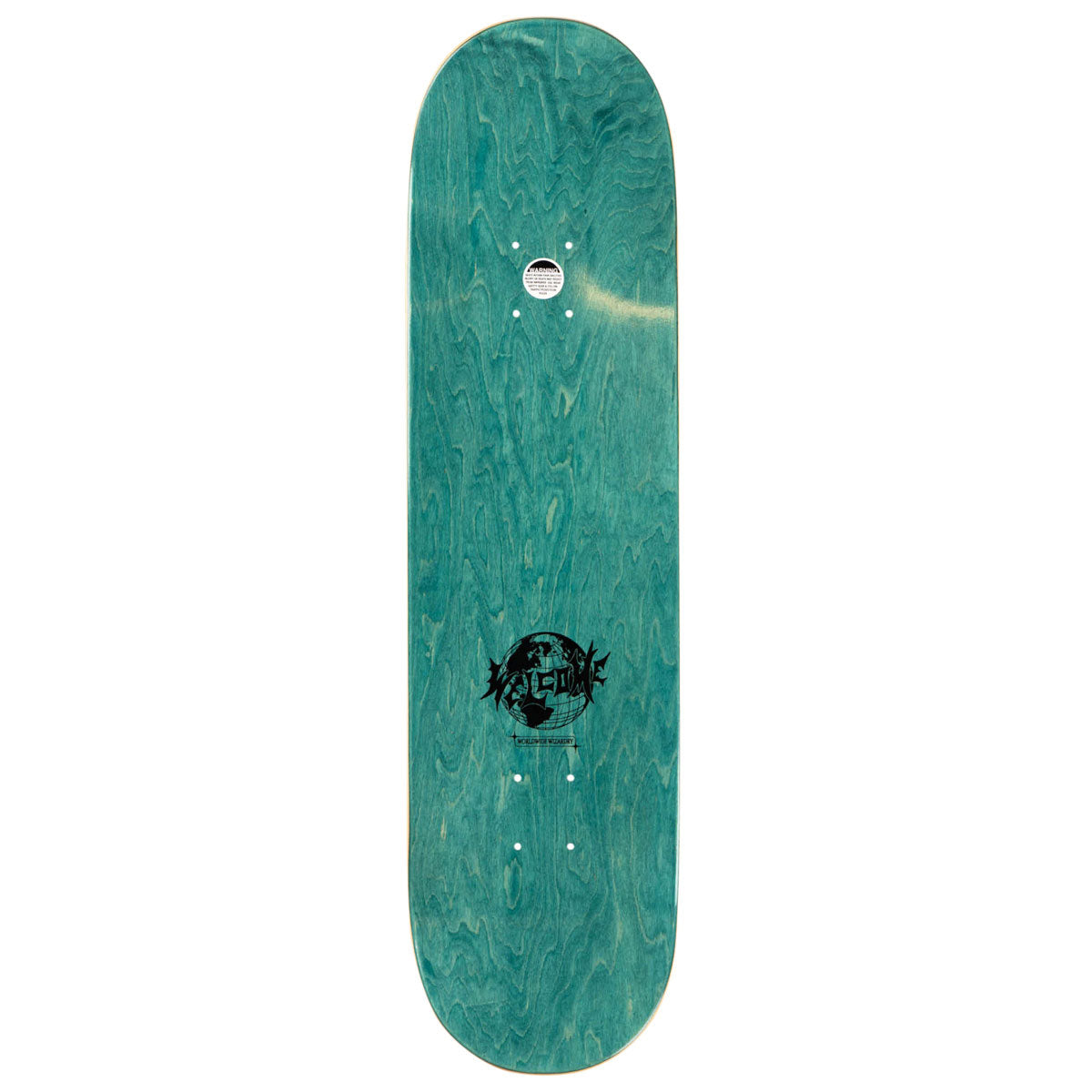 Welcome Thorn On Evil Twin Skateboard Deck - Various Stains - 8.25