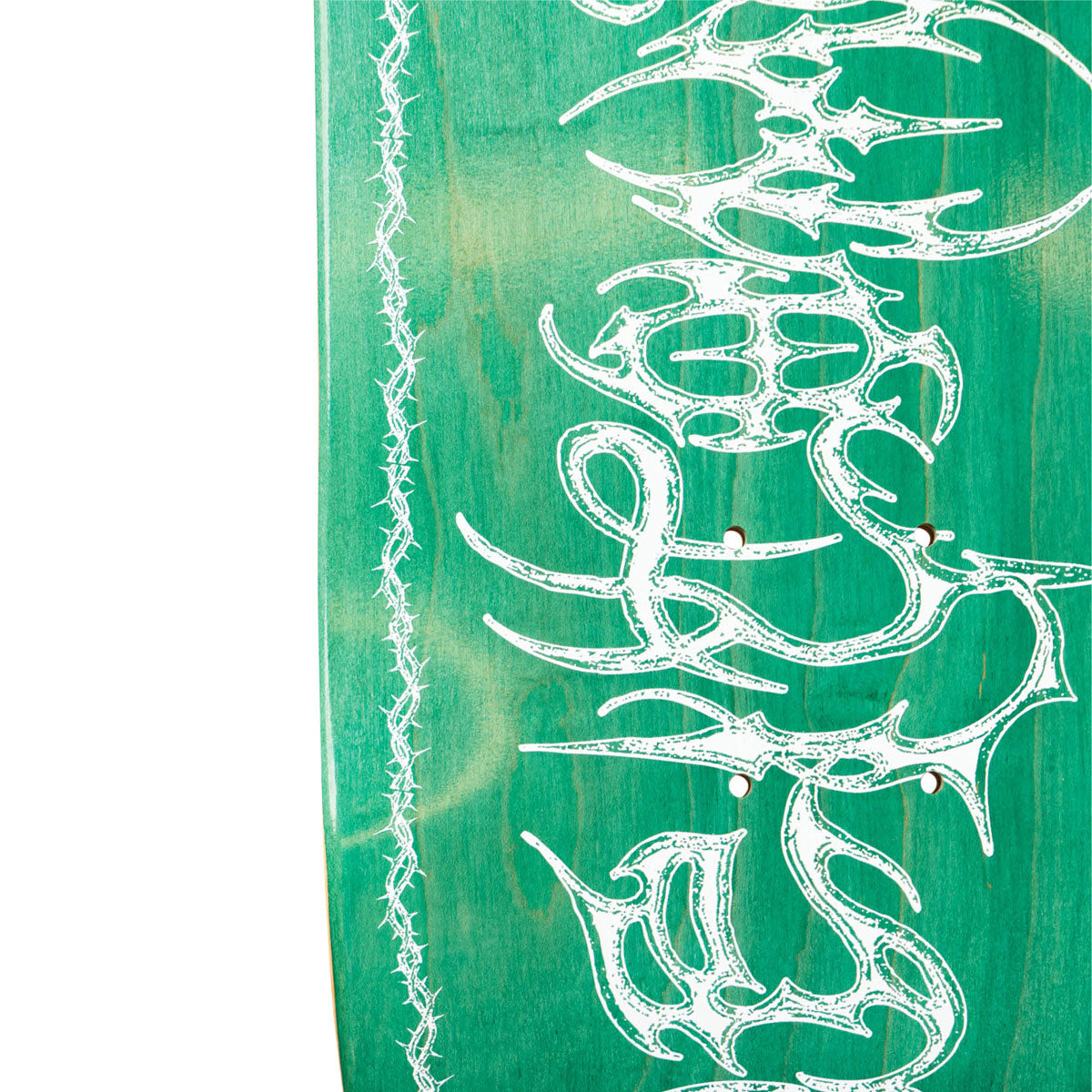 Welcome Thorn On Evil Twin Skateboard Deck - Various Stains - 8.50