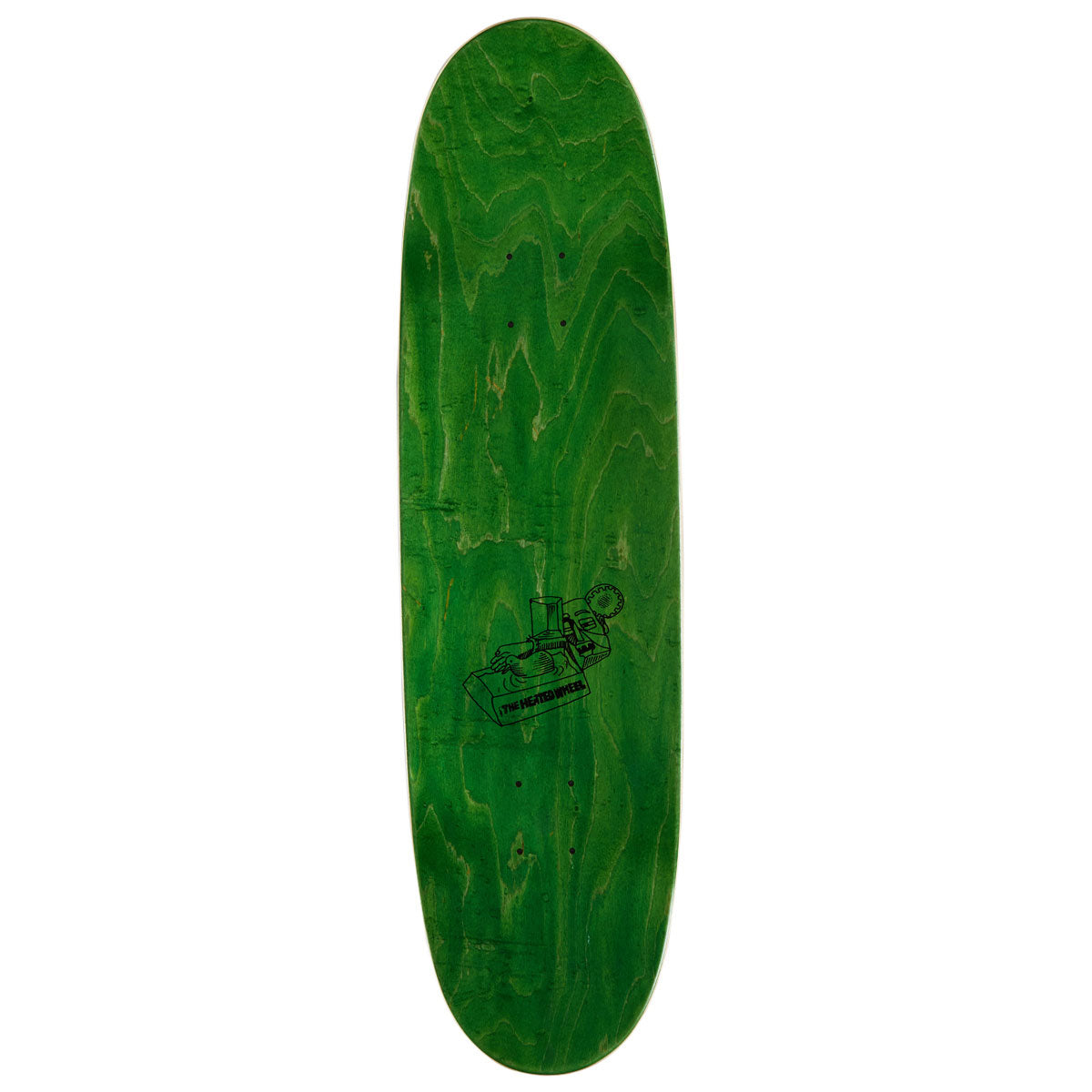 The Heated Wheel Cleaner Acid Egg Skateboard Deck - 8.75